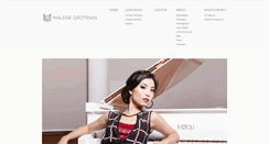 Desktop Screenshot of malenegrotrian.com